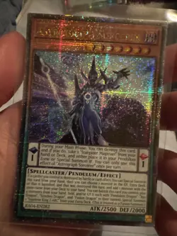 Yugioh! 1x Astrograph Sorcerer RA04-EN282 Quarter Century Secret Rare NM - Image 1