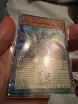 Yugioh! 1x Astrograph Sorcerer RA04-EN282 Quarter Century Secret Rare NM - Image 2