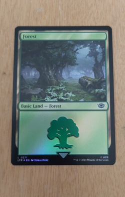 Forest (271) Foil Magic the Gathering card - Image 2