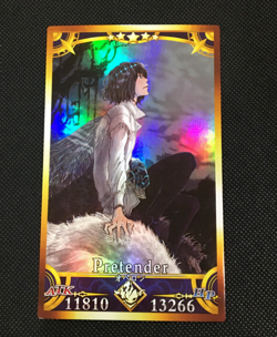 Oberon Vortigern Fate/ Grand Order FGO Character Fan Card - Image 1