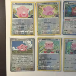 Chansey & Blissey Pokemon Card Lot - X8 Unique Holos - A248 - Image 2