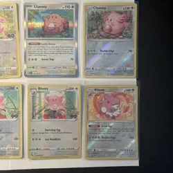 Chansey & Blissey Pokemon Card Lot - X8 Unique Holos - A248 - Image 3