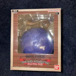 Once Piece Card Game Devil Fruits Collection Vol 1 Gum-Gum Fruit DF-01 - New TCG - Image 1