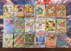 Lot Of 18 Pokemon TCG Set HOLO Rare Cards Assortment Collection IR FA SIR - Image 1