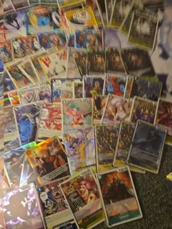Approximately 1200 One Piece Cards Common, Uncommon, SR, P & Rares OP 05-current - Image 4