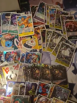 Approximately 1200 One Piece Cards Common, Uncommon, SR, P & Rares OP 05-current - Image 5
