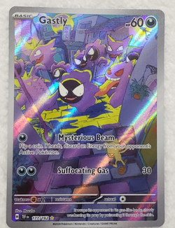Gastly IR Illustration Rare Card 177/162 Temporal Forces 2024 - Image 1