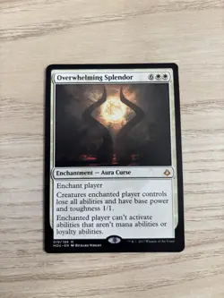 Overwhelming Splendor HOU 019 - Hour of Devastation NM MTG Magic Card English - Image 1
