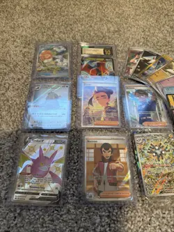 Small Pokemon Lot All Cards Near Mint (Best Card Kieran SIR 23$ Market) - Image 2