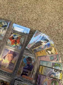 Small Pokemon Lot All Cards Near Mint (Best Card Kieran SIR 23$ Market) - Image 4