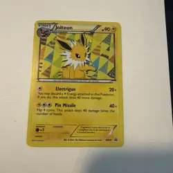 Pokemon Jolteon BW91 Black and White Holo Rare Black Star Promo Card LP Orb Holo - Image 1