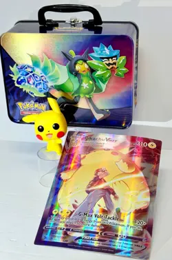 POKEMON Bundle-Pikachu Collector Tin-Action Figure + Card *NOTE 4 PARENTS BELOW* - Image 4
