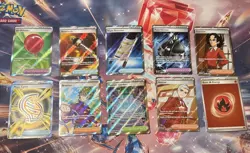 Lot Of 10 Pokemon TCG Set HOLO Trainer Cards Assortment Collection IR FA EX - Image 1