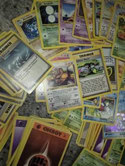 Vintage Pokemon Card Lot WOTC 1999-2003 | Base/Jungle/Fossil/Rocket | 150+ Cards - Image 4