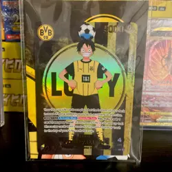 One Piece x BVB Borussia Dortmund Promo Card Monkey D. Luffy St13-003 - Sealed - Image 1
