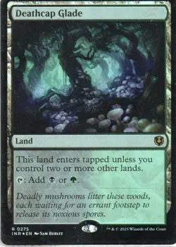 MTG: Innistrad Remastered: Foil Deathcap Glade: Lightly Played Condition - Image 1