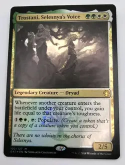 Trostani, Selesnya's Voice FOIL Ravnica Guild Pack GK1 Promo MTG Magic Gathering - Image 1