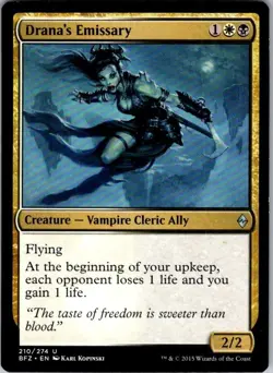 Magic | BFZ | Drana's Emissary | 210 | Normal | LP - Image 1