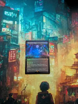 Thespian's Stage (Rainbow Foil) Secret Lair Drop Foil NM - Image 1