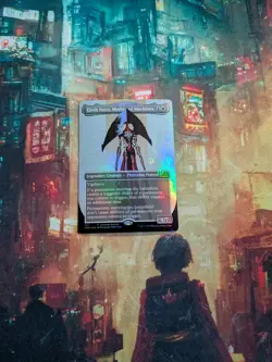 Elesh Norn, Mother of Machines (Concept Praetor) (Step-and-Compleat Foil) NM - Image 1