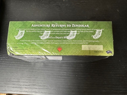 MTG Magic the Gathering Zendikar Rising Draft Booster / NEW / Box has edge damag - Image 4