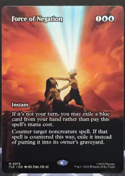 Force of Negation #13 Avatar: The Last Airbender Borderless Regular Mythic - Image 1