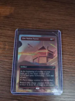 Fire Nation Turret (Borderless) Avatar: The Last Airbender: Eternal-Legal Foil - Image 1