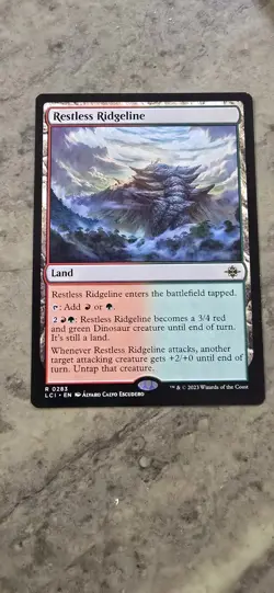 Restless Ridgeline The Lost Caverns of Ixalan Regular Land Rare MTG - Image 1
