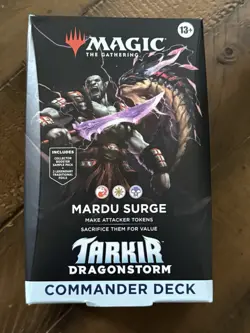 Tarkir: Dragonstorm Commander Deck - Mardu Surge MTG Brand New Sealed - Image 1