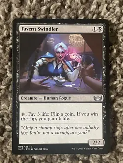 Tavern Swindler Streets of New Capenna Magic The Gathering #96 Uncommon - Image 1