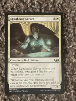 Speakeasy Server Streets of New Capenna Magic The Gathering #32 Common - Image 1