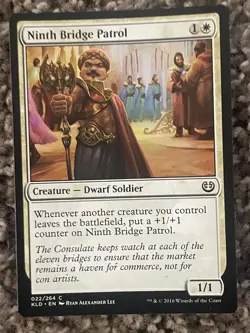 Ninth Bridge Patrol Kaladesh Magic The Gathering #22 Common - Image 1