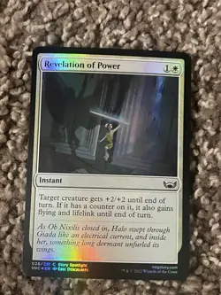 Revelation of Power Streets of New Capenna Magic The Gathering #28 Holo Common - Image 1