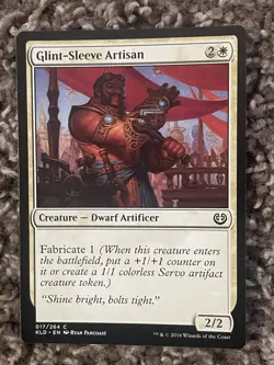 Glint-Sleeve Artisan Kaladesh Magic The Gathering #17 Common - Image 1