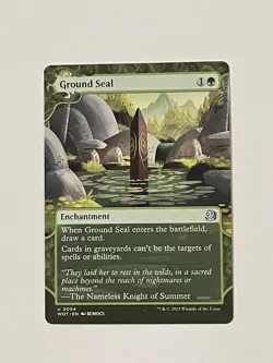 Ground Seal Wilds of Eldraine: Enchanting Tales Magic The Gathering #54 Uncommon - Image 1