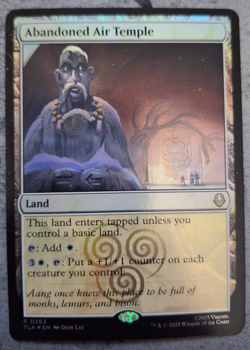 Abandoned Air Temple - Foil Avatar MTG - Image 1
