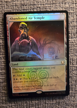 ABANDONED AIR TEMPLE ~ NM ~ MTG Magic- 0263 TLA Avatar FOIL - Image 1