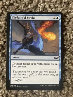 Disdainful Strok Streets of New Capenna Magic The Gathering #39 Common - Image 1