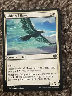 Eddytrail Hawk Kaladesh Magic The Gathering #12 Common - Image 1