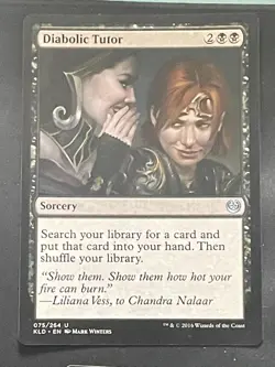 Diabolic Tutor Kaladesh Magic The Gathering #75 Uncommon - Image 1