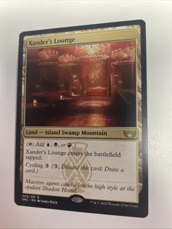 Xander's Lounge Streets of New Capenna 260 Regular NM SCR Mtg Free Shipping - Image 1