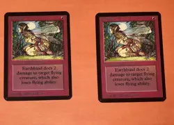 MTG Earthbind Alpha Magic the Gathering **LP** - Image 1