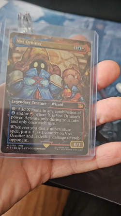 MTG Vivi Ornitier (Borderless Chocobo Track Foil) Final Fantasy Foil - FIN 0570 - Image 2