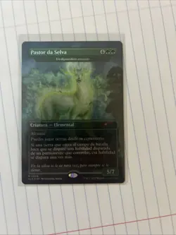 Pastor Da Selva (Rainbow Foil) Ancient Greenwarden - SPANISH MTG NM Secret Lair - Image 3