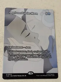 mtg borderless Imprisoned in the Moon, Avatar the Last Airbender Eternal - Image 1