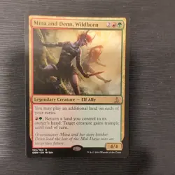 Mina and Denn, Wildborn LP Oath of the Gatewatch OGW English Regular MTG - Image 1