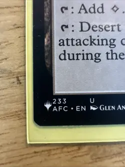 MTG - Desert - The List - 233 - NM - Magic the Gathering - Image 3