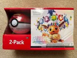 Pokemon Prismatic Evolutions ETB + Pokeball Sam’s Club MULTIPLES AVAILABLE - Image 1