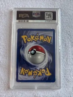 2000 Pokemon Gym Challenge #1 Blaine's Arcanine Holo PSA 9 MINT - Image 2