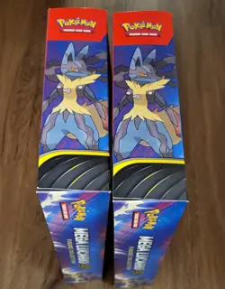 Lot of 2 - Pokemon TCG Mega Lucario ex Premium Figure Collection Box - Sealed - Image 3